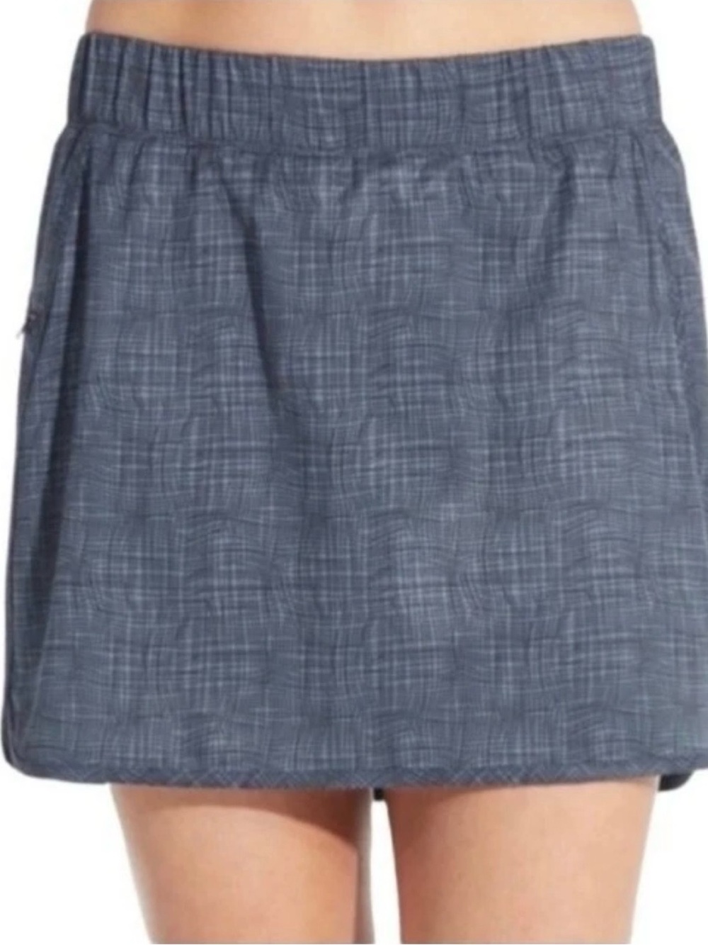 CALIA by Carrie Underwood Gray Plaid Mini Skirt